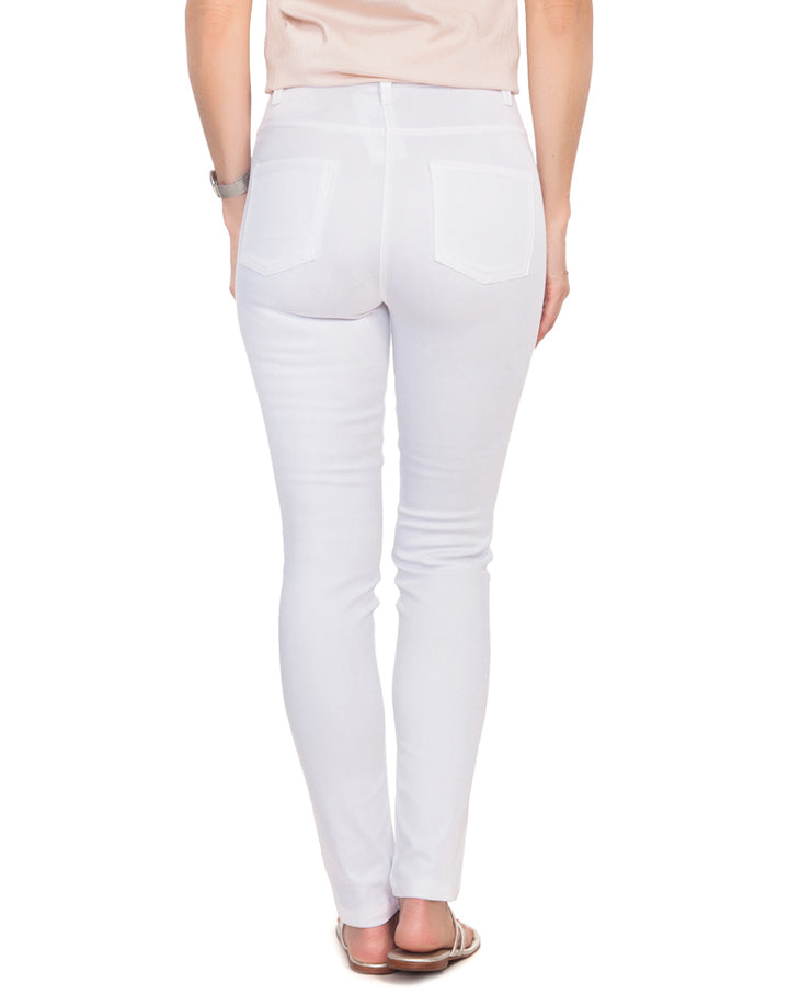 Straight Leg Jeans - White