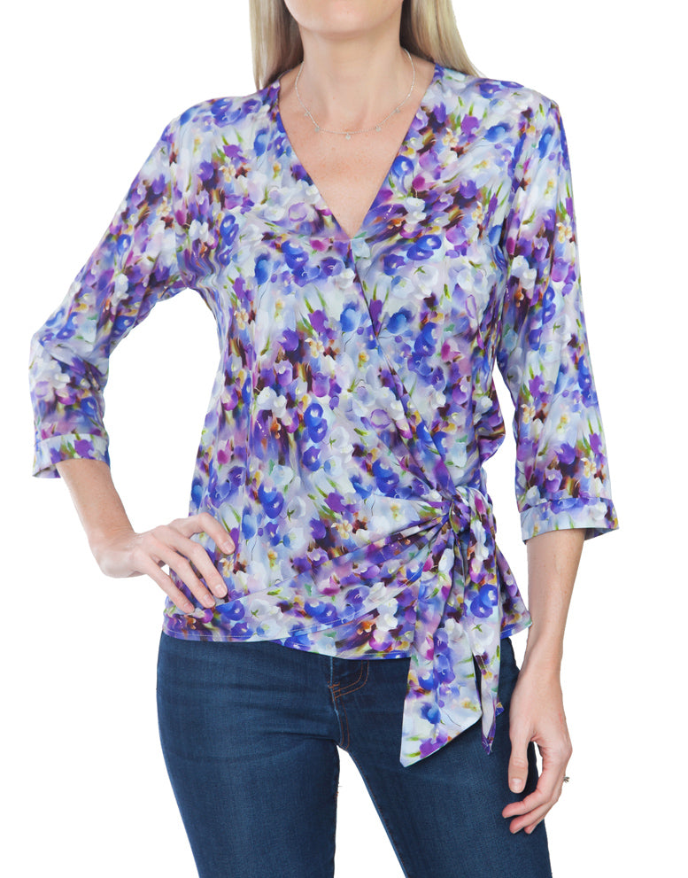 Tie Wrap Top - Floral