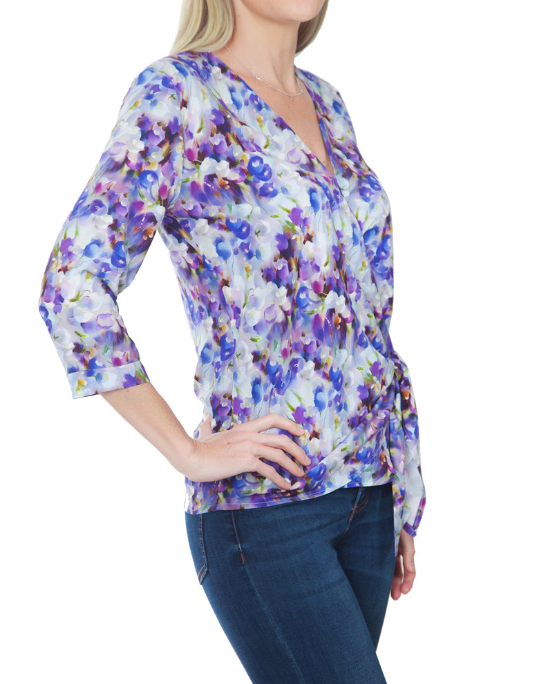 Tie Wrap Top - Floral