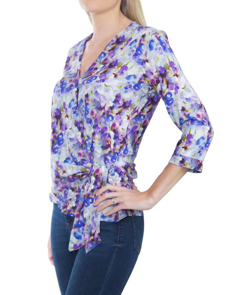 Tie Wrap Top - Floral