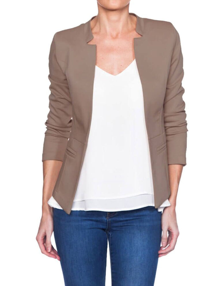 Classic Blazer - Coffee