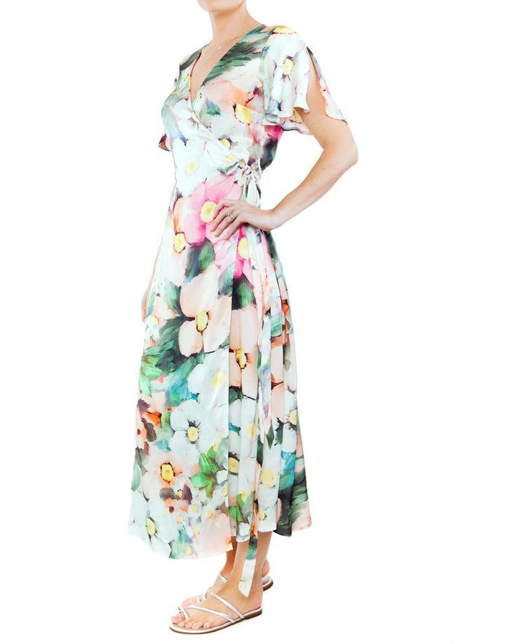 Tuscany Wrap Dress - Warm
