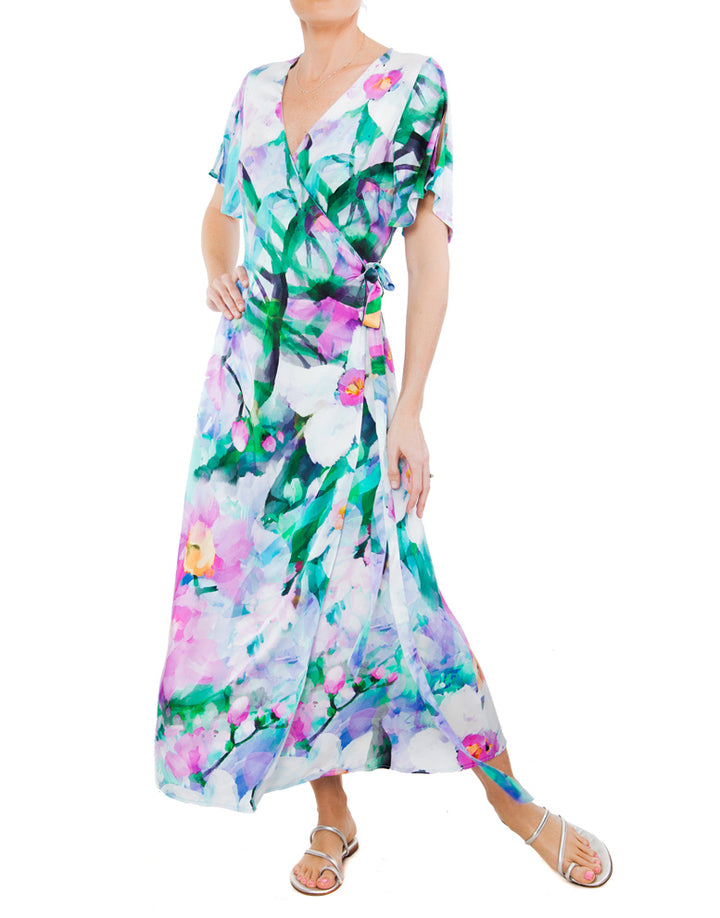 Tuscany Wrap Dress - Cool