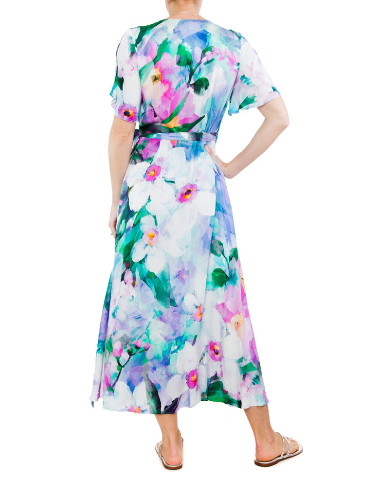 Tuscany Wrap Dress - Cool
