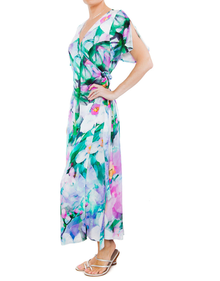 Tuscany Wrap Dress - Cool