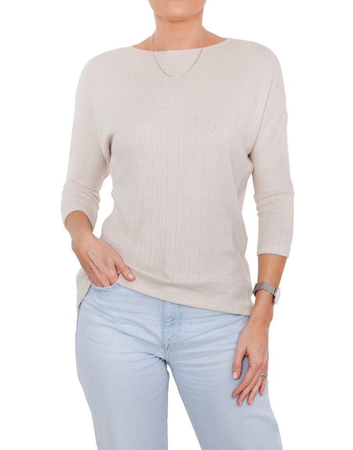 Batwing Jersey - Oatmeal