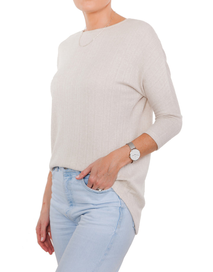 Batwing Jersey - Oatmeal