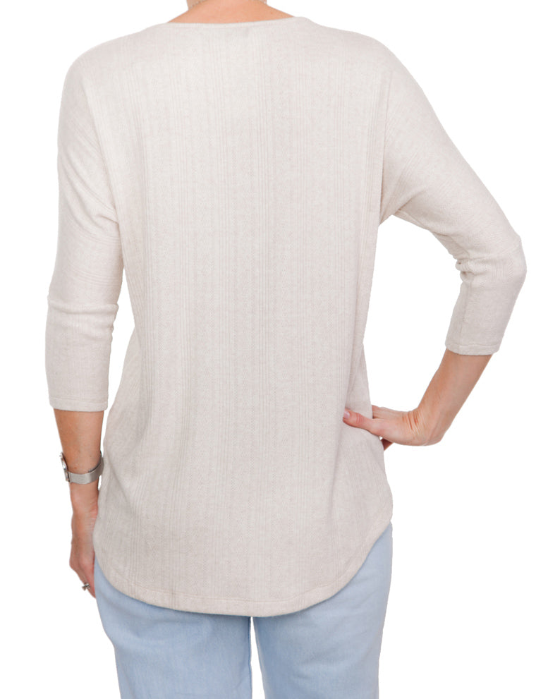 Batwing Jersey - Oatmeal