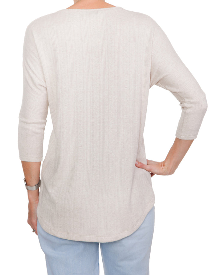 Batwing Jersey - Oatmeal